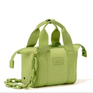Dagne Dover Landon Carryall Lime Green Chain XS